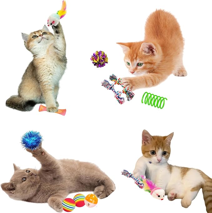 46 PCS Cat Toys for Indoor Cats, Kitten Toys - Image 4
