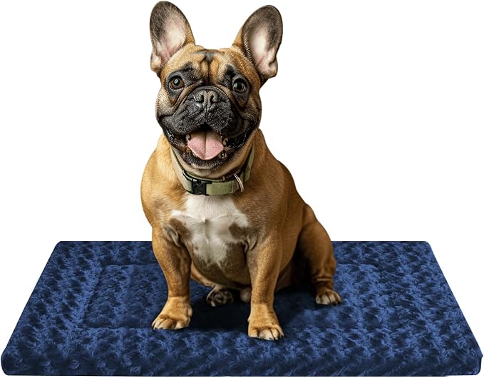 Dog Bed Mat - Comfortable Dog Kennel Pad, Soft Multi-Purpose Crate Bed Mats by SUNSHE