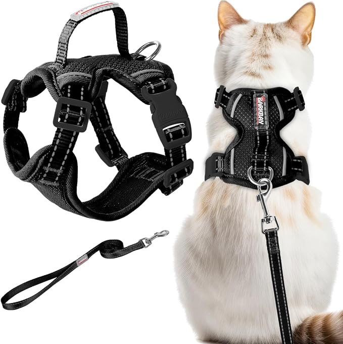 Cat Harness and Leash Set Escape Proof by BARKBAY