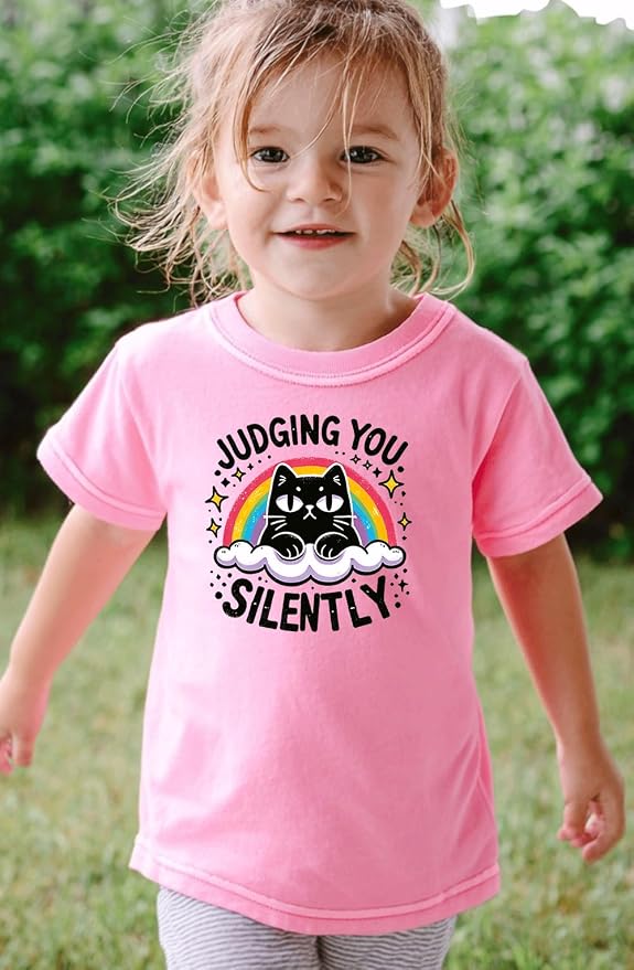 Kids Toddler Little Boys Girls T-Shirt Short Sleeve Funny Animals Graphic - Image 7