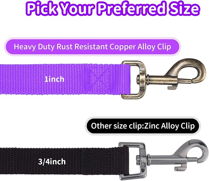 HIKISS Long Dog Leash Obedience Recall Training Agility Lead - 15ft 20ft 30ft - Image 3