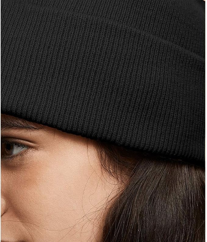 Funny Beanies Warm Knit Hats Fall Winter Black Hip Pop Knit Hat Cap - Image 4