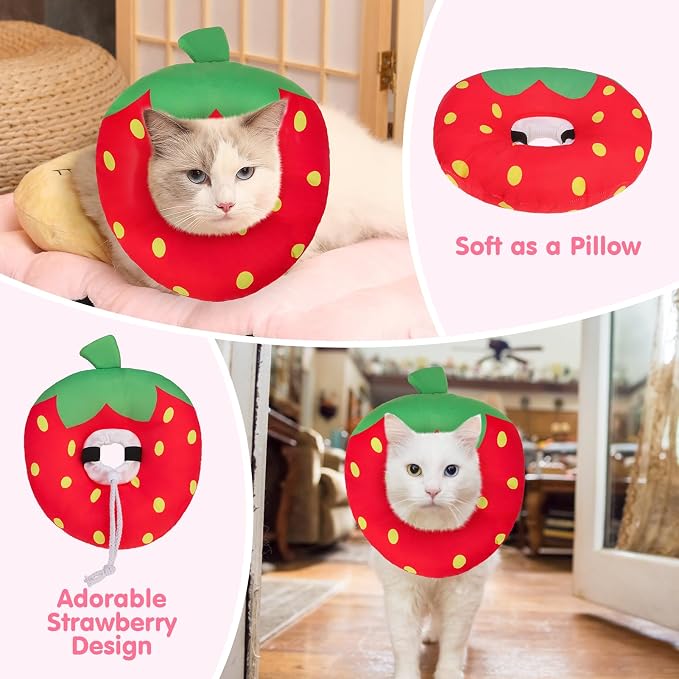 BEAUTYZOO Cat Cone Collars Soft, Cat Recovery E Collars After Surgery to Stop - Image 7