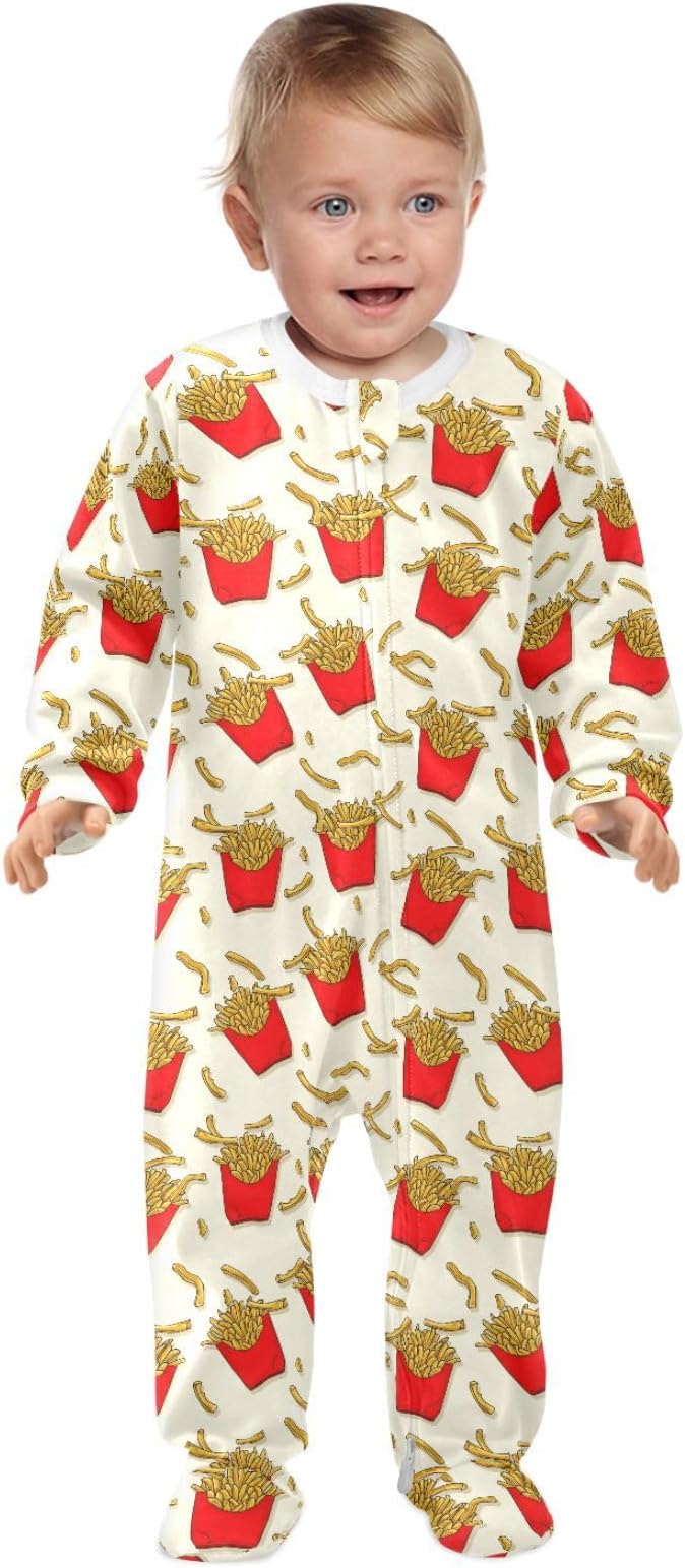 Baby Sleepers For Girl Boys Newborn Baby Play One-Piece Footies For 0-24 Months - Image 2