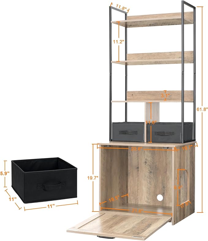 Dwanton Litter Box Enclosure - Image 5