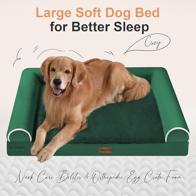 Large Dog Bed Orthopedic Washable: Beds Bolster XXL Bed Big XLarge Dogs Egg - Image 2