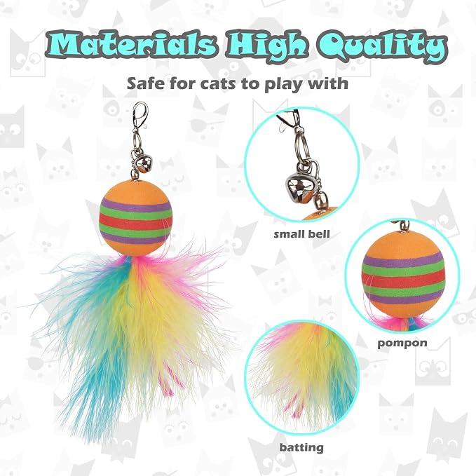 Interactive Cat Toys for Bored Indoor Adult Cats, 3 in 1 Cat Toys for Bored Cats - Image 3
