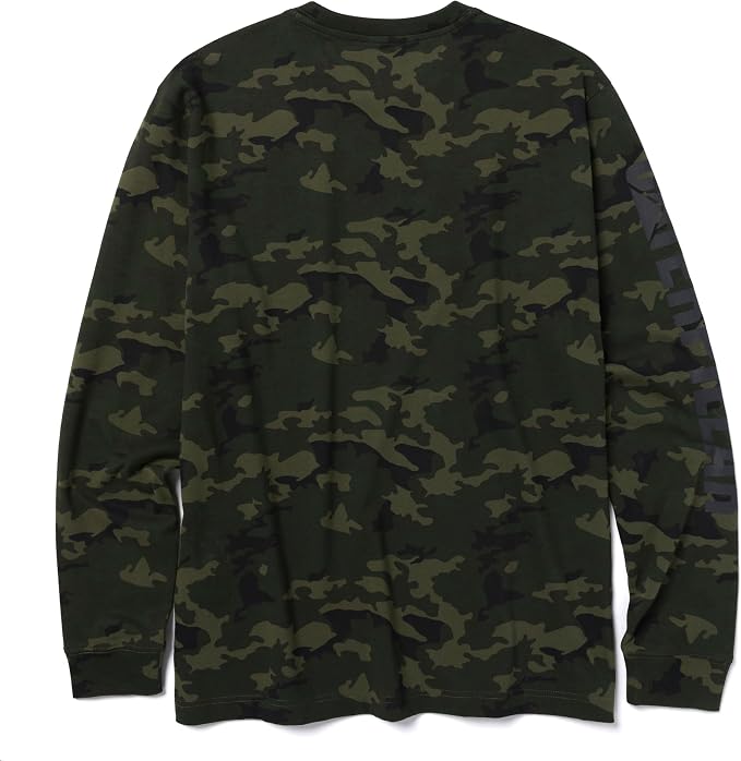 Caterpillar Trademark Banner Long Sleeve Tee Shirts - Image 2