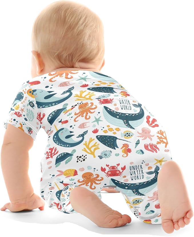 Baby Clothes Set Infant Bodysuits Pants Sets 0-24M - Image 3