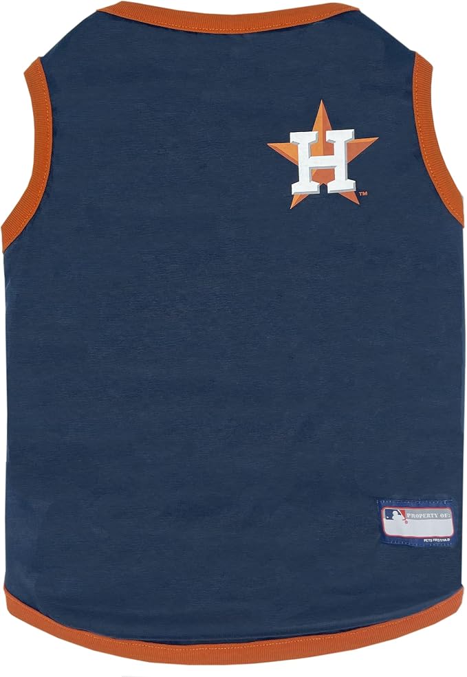 Pets First MLB Houston Astros Reversible T-Shirt, Large - Image 3