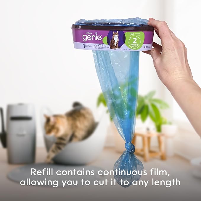 Litter Genie Refill Bags | Standard 12-Pack, 168 total ft | Up to 24 Months of - Image 8