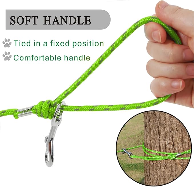 Reflective Cat Leash -15FT Cat Cable Out Escape Proof Walking Leads Yard Long - Image 2