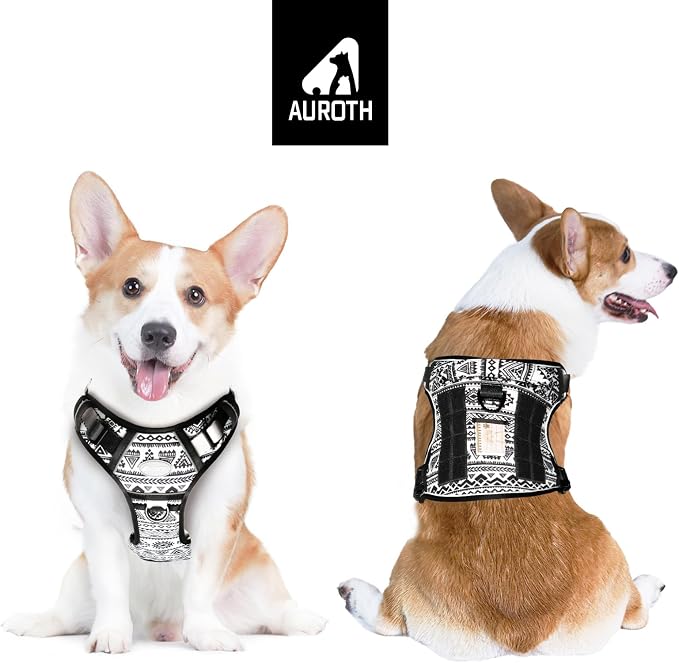 AUROTH Tactical Dog Harness for Large Dogs No Pull Adjustable Pet Harness - Image 2