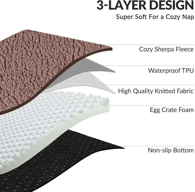 Patas Lague Orthopedic Jumbo Dog Bed - Image 4