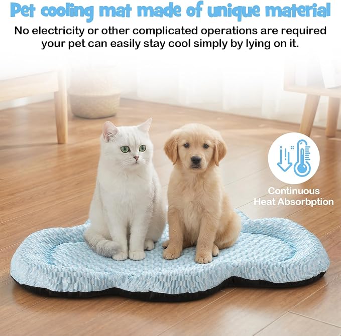 Cooling Mat Summer Cool Pet Cat Sleeping Pad Thicken Puppy Sleeping Blanket - Image 5