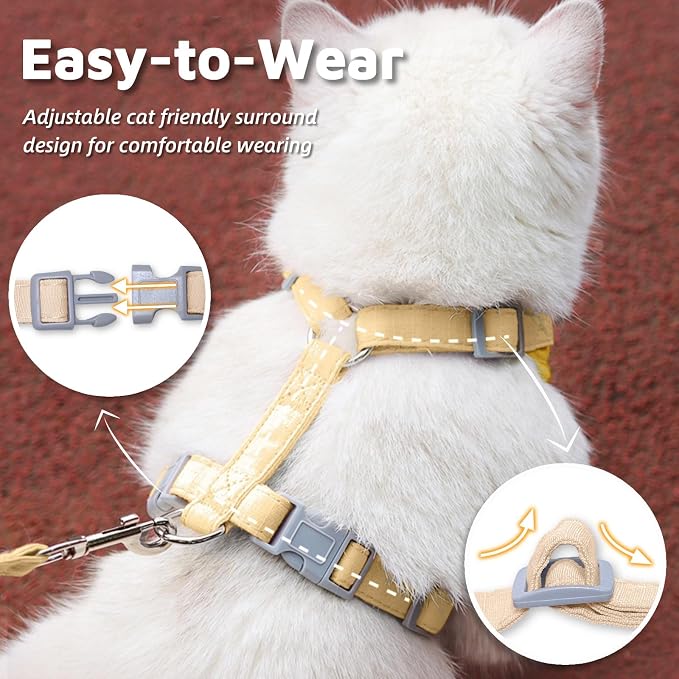 Escape-Proof Cat Harness and Leash Set - Image 6