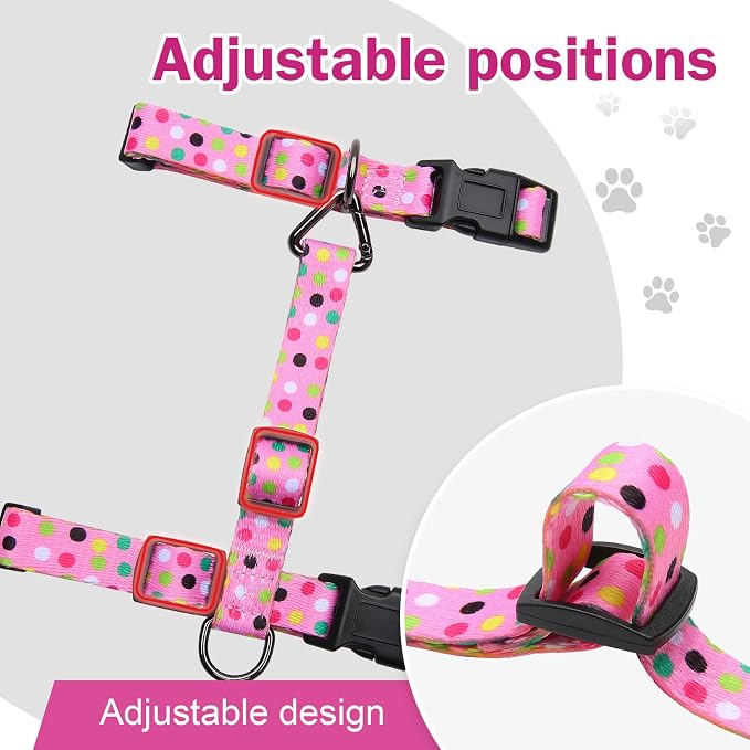 Hikiko Cat Harness and Leash Set Escape Proof Adjustable Walking Travel Cute - Image 2