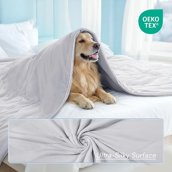 Luciphia Premium Cooling Dog Blanket Washable Q-MAX>0.5 Small Medium Large Pet - Image 4