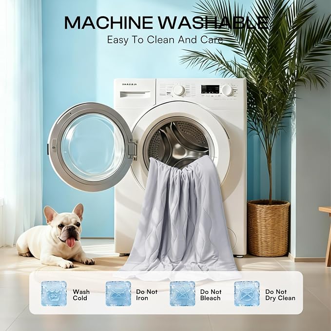 Luciphia Premium Cooling Dog Blanket Washable Q-MAX>0.5 Small Medium Large Pet - Image 6