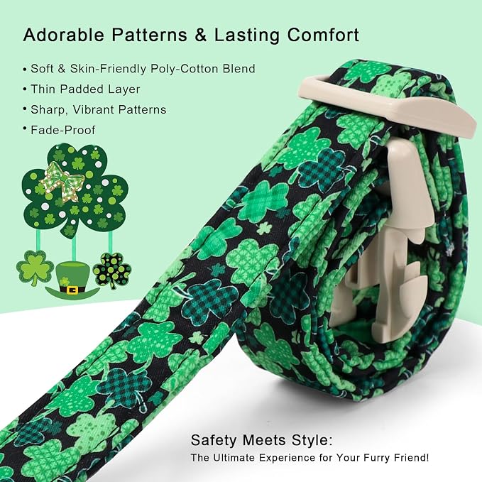 St Patricks Day Dog Collar for Giant Large Dogs - Image 5