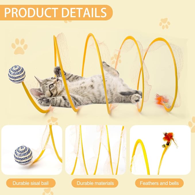 2-Pack Large Cat Tunnel Beds - Image 2