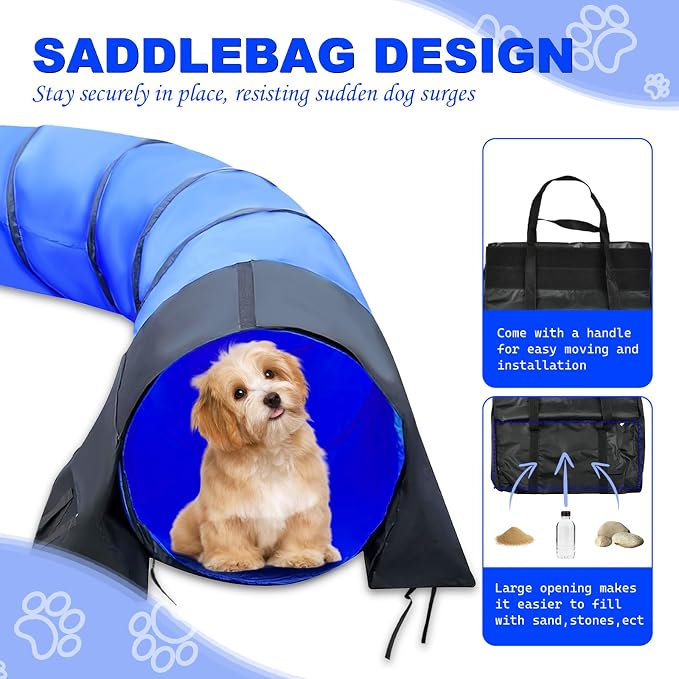10 Foot Dog Agility Tunnel - Image 6