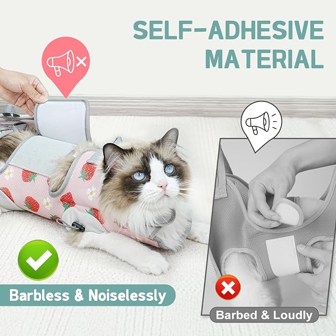 Supet Cat Grooming Hammock Harness - Image 2