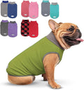 cyeollo 2 Pack Dog Sweater Fleece Vest Dog Sweatshirt Reflective Lightweight by CYEOLLO