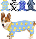 Bienbee Dog Pajamas, 4 Pack Dog Recovery Suit Shedding Suit Cute Soft Puppy by Bienbee