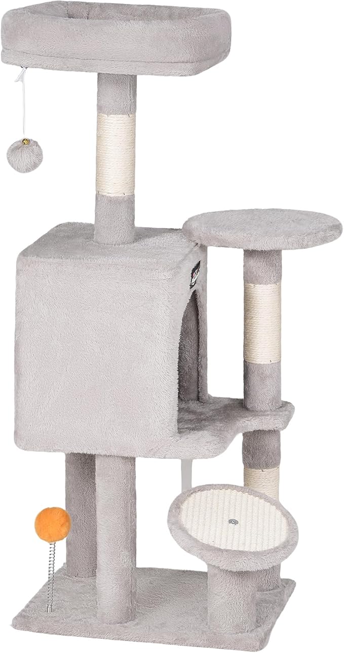 FourFurPets Small Cat Tree, Cat Tower - Image 2