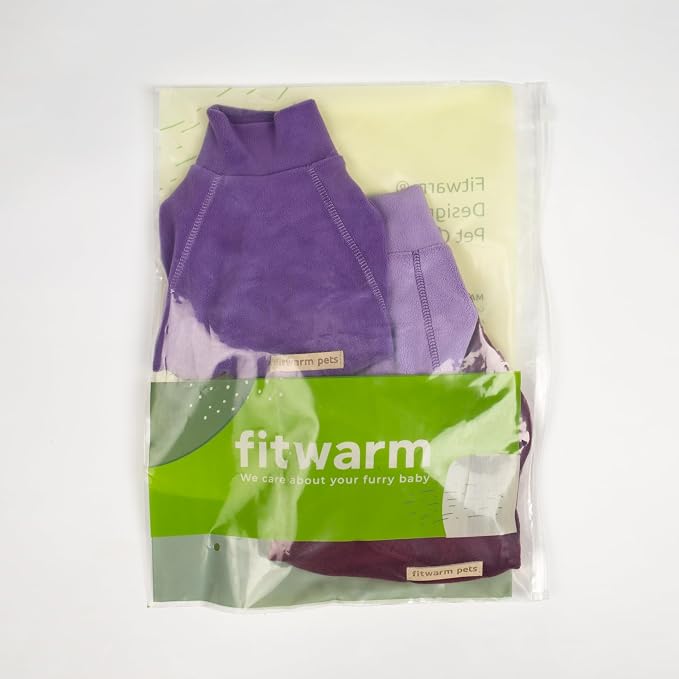 Fitwarm 3 Pack Classic Fleece Dog Sweater, Turtleneck Dog Sweatshirt, Dog - Image 7