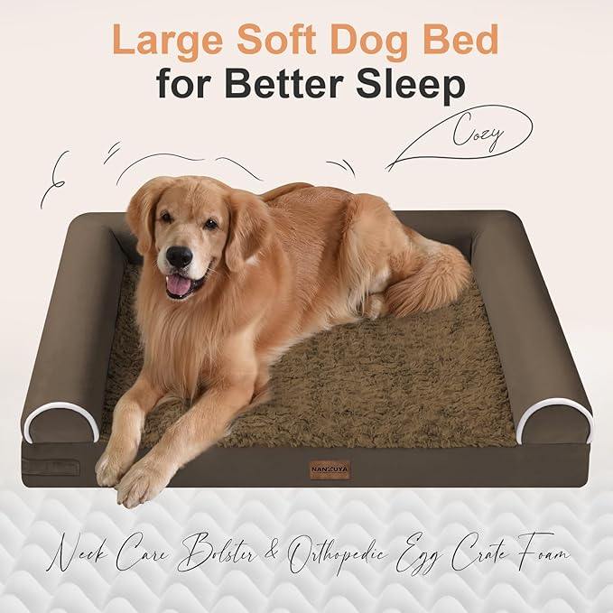 Large Dog Bed Orthopedic Washable: Extra Large Sized Beds - Image 2