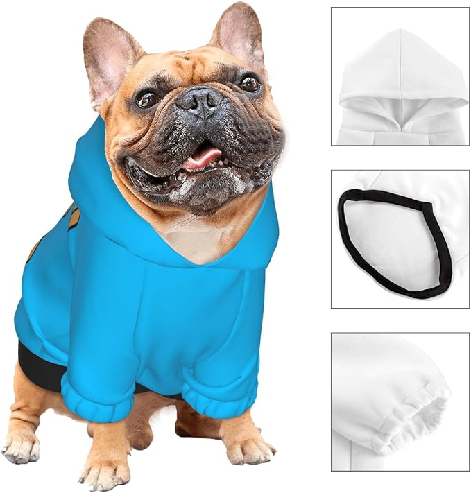 Custom Sweatshirt for Small Pet Cat Puppy Dogs Cold Weather Clothes Sweatshirt - Image 4