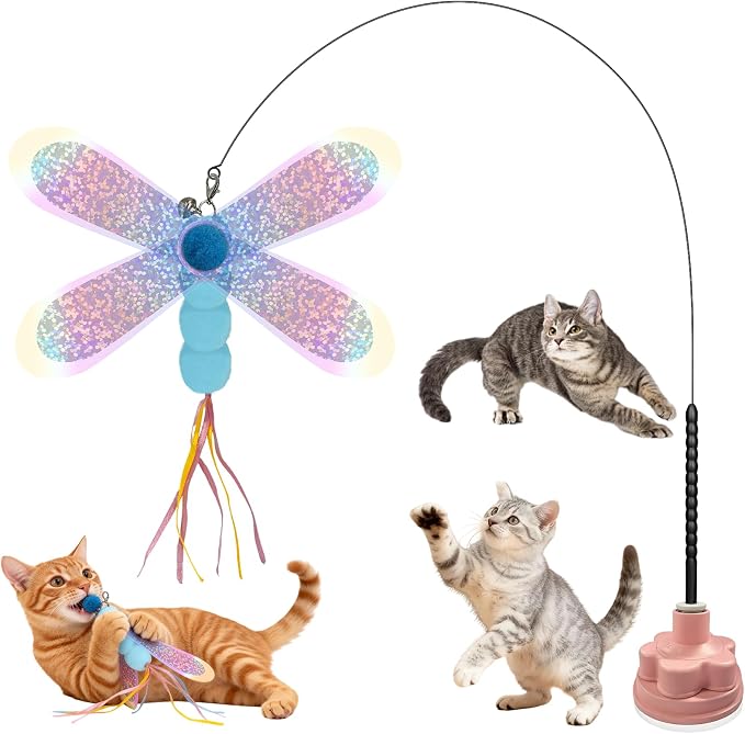 Walfront Cat Toy – Interactive Wand by Walfront