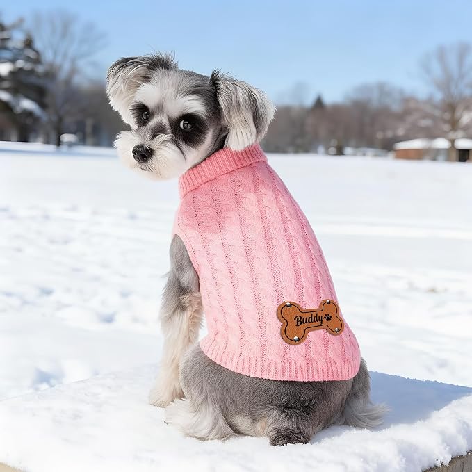 Personalized Small Dog Sweater - Image 8