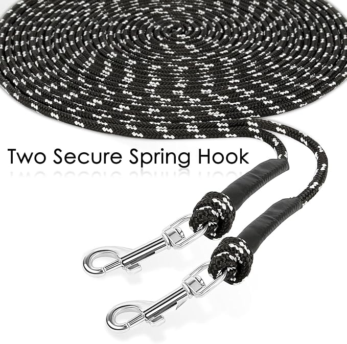 Rypet Reflective Cat Long Leash - 50 FT Escape Proof Walking Leads Yard Long - Image 4