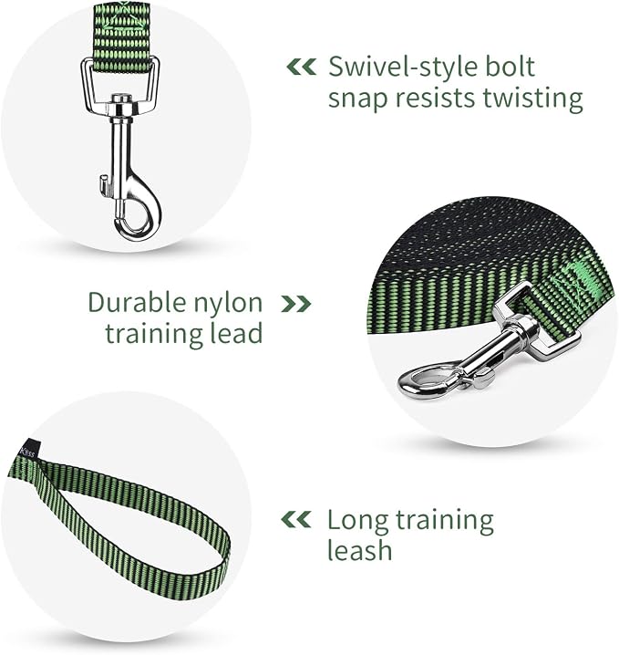 Hi Kiss Dog/Puppy Obedience Recall Training Agility Lead - 15ft 20ft 30ft 50ft - Image 3
