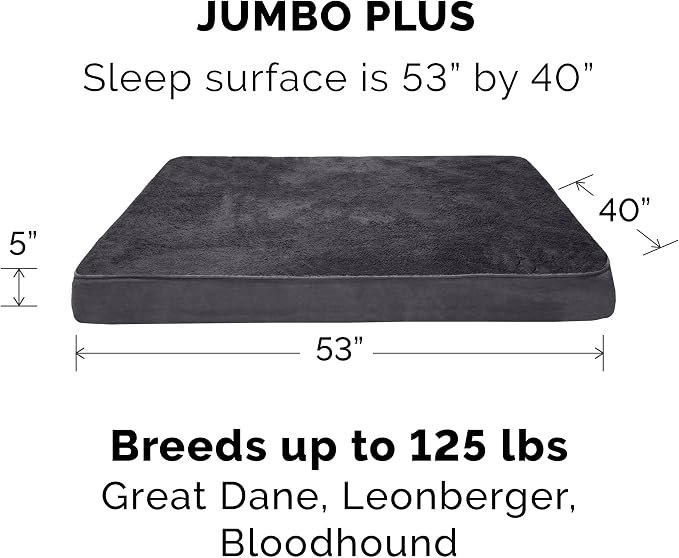 Furhaven Replacement Dog Bed Cover Terry & Suede Mattress, Machine Washable - Image 2