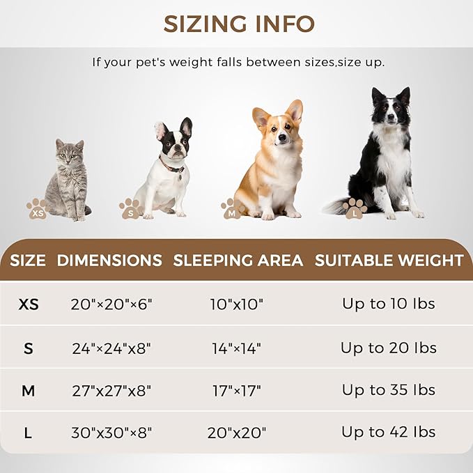 Medium Calming Dog Bed & Cat Bed - Image 4