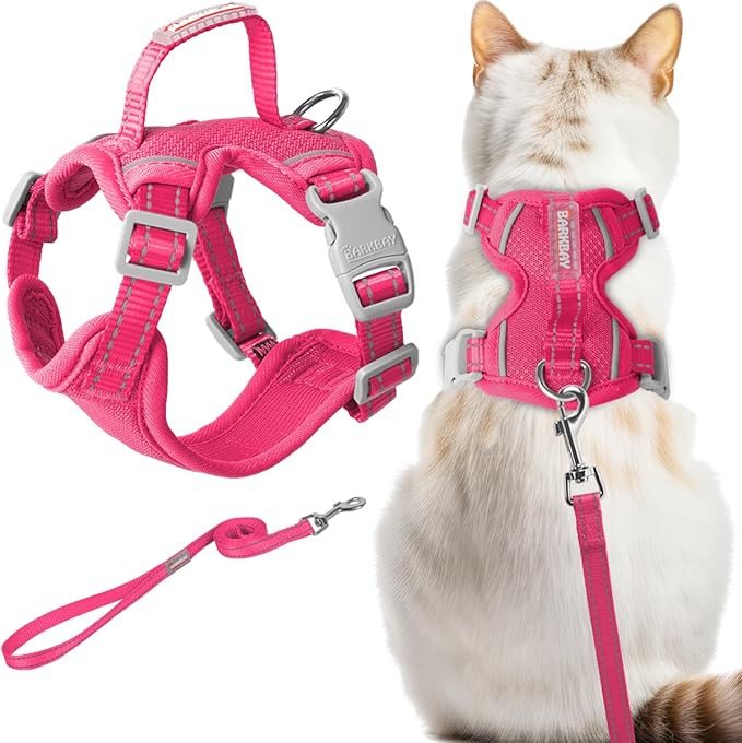 Cat Harness and Leash Set Escape Proof by BARKBAY