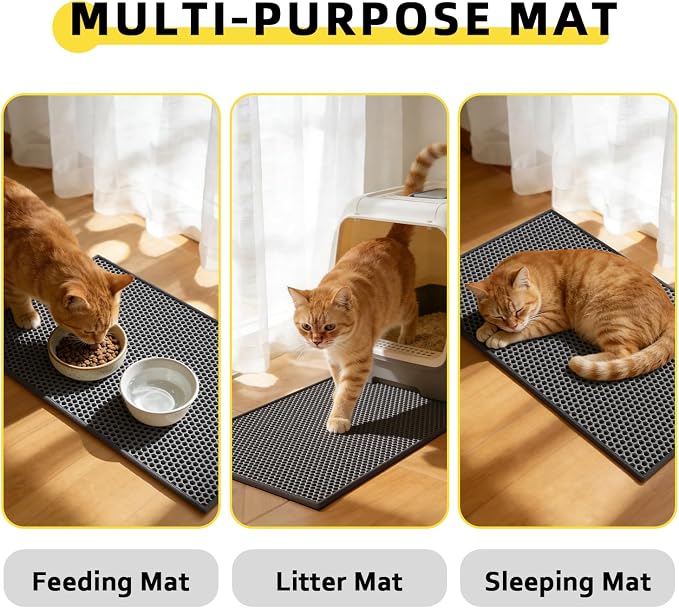 Cat Litter Mat, Waterproof/Urineproof, Scatter Control - Image 8