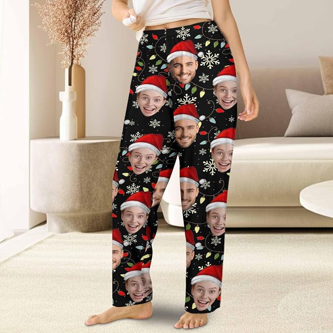 Customized Face Pajama Custom Pajama Pants - Image 3