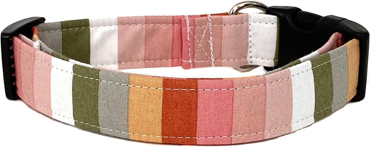 Boho Stripe Dog Collar - Image 2