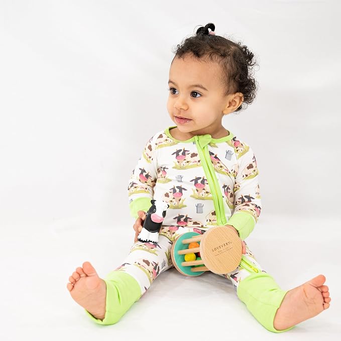 LollyBanks Baby Pajamas, Baby Romper 95% Bamboo Viscose and 5% Spandex - Image 2