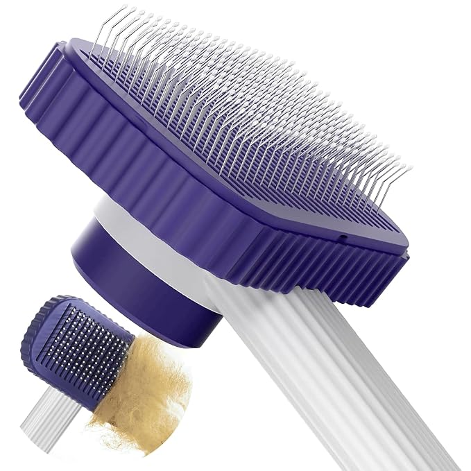Cat brush, Cat Brush for Long or Short Haired Cats, Remove Loose Fur and Mats by Garstor