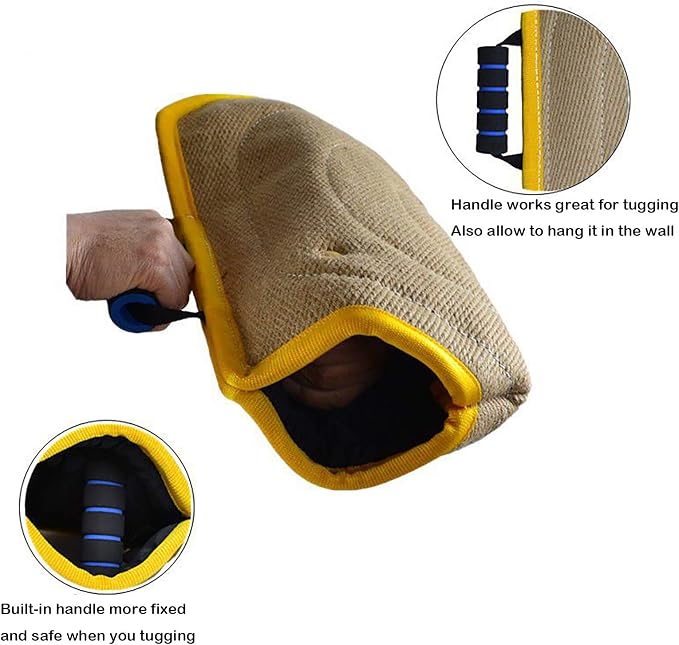 Morezi Dog Bite Sleeve Training Protection, Heavy Duty Jute Durable, Fit Pit - Image 4