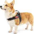 No Pull Dog Harness with Handle, French Bulldog Adjustable Reflective Dog Vest by pangdi