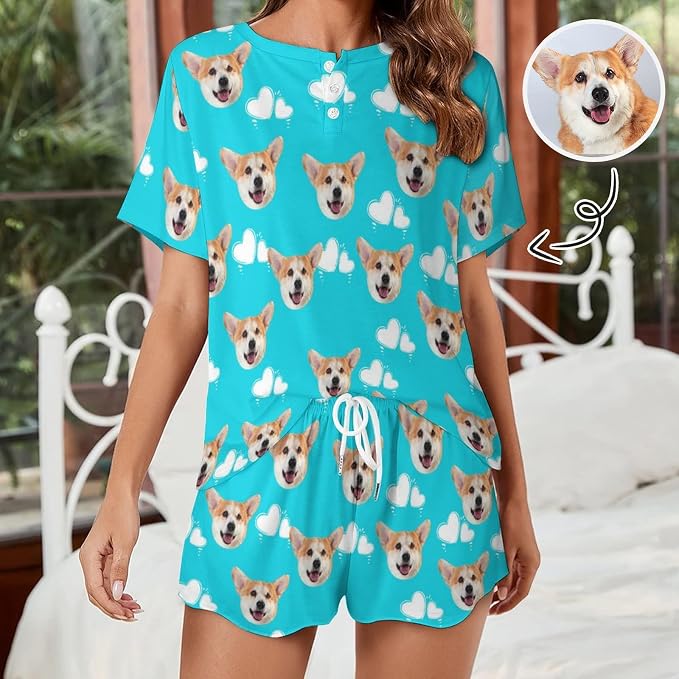 D-Story Custom Short Pajama Set - Image 2