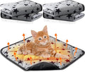 Namalu 4 Pack Self Warming Cat Bed Self Heating Cat Mat Star Pattern Soft Dog by Namalu