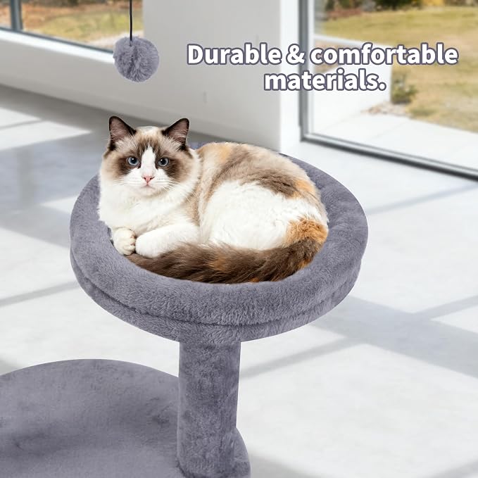 24" Scratching Post, Interactive Cat Scratcher, - Image 5